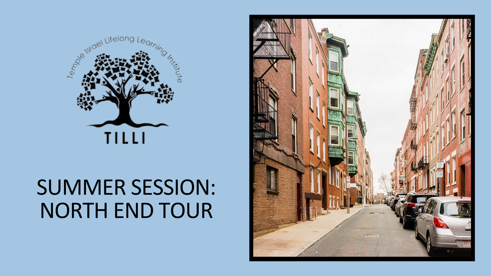 Jewish Historical Walking Tour of the North End